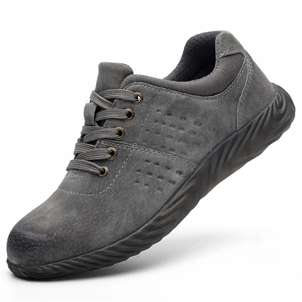 1 Pair Allen Cooper Leather Waterproof Steel Toe Safety Shoes