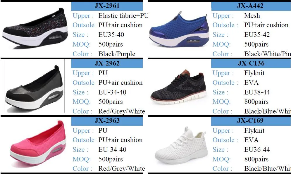 2018 Fashion Comfort Sports Shoes Ladies Casual Shoes Wholesale
