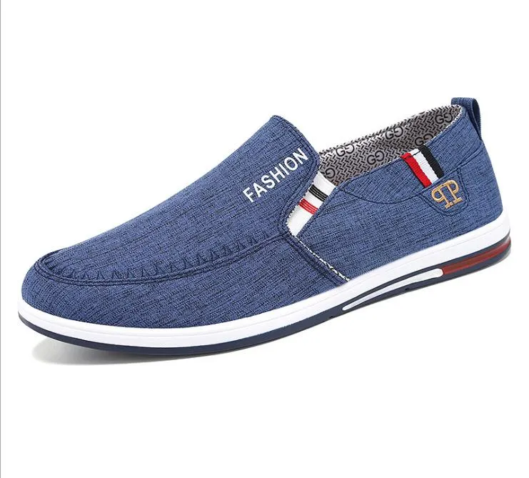 2020 Autumn New Old Beijing Cloth Shoes Men a Loafer Casual Shoes Breathable Work Board Shoes Canvas Shoes Men