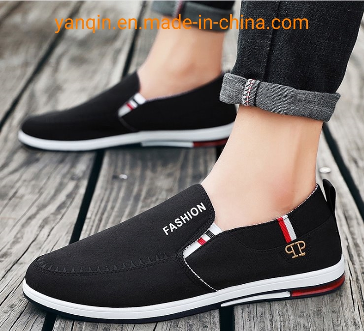 2021 Autumn New Old Beijing Cloth Shoes Men a Loafer Casual Shoes Breathable Work Board Shoes Canvas Shoes Men