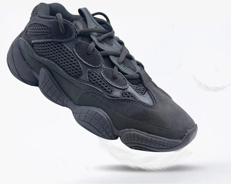 2020 Latest Design Original High Quality Genuine Leather Yeezy 500 Style Cool Fashion Sneakers Yeezy Shoes