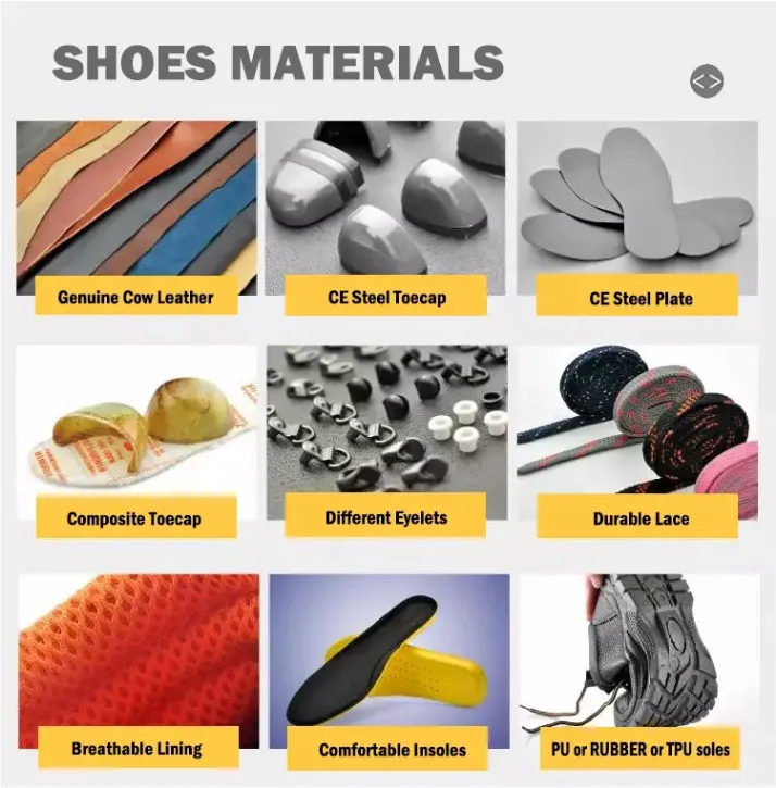 2021 Fashion Men CE Certificate Light Weight Safety Work Trainers Shoes Safety Shoes with Composite Toecap and Plate Puncture Resistance