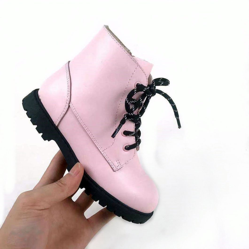 2021 New Fashion Children Boots Snow Shoes Martin Boots for Girls
