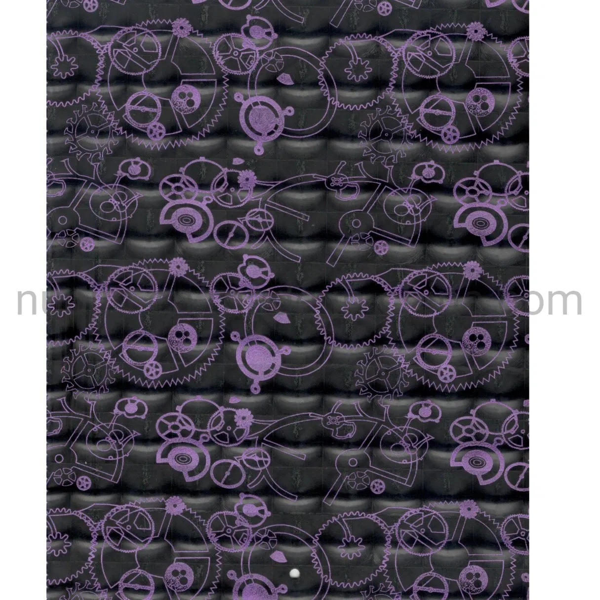 2021 New Hot Gear Pattern PU Digital Printing Artificial Leather