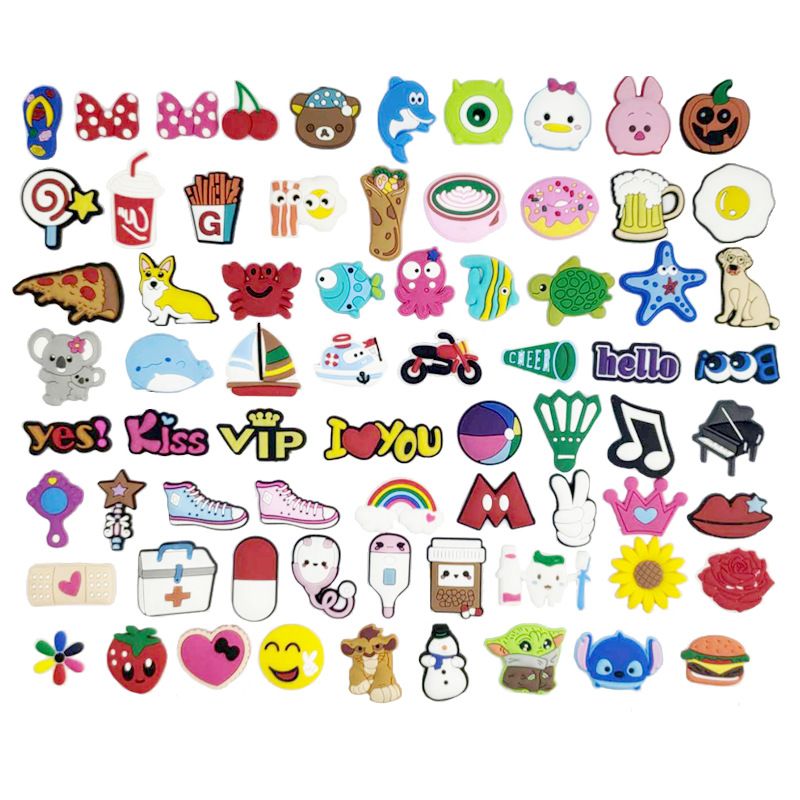2021 New Shoe Charm Packages Factory Price Ornament Charm Santa Claus Good Look Jibbits Croc Shoes Charm
