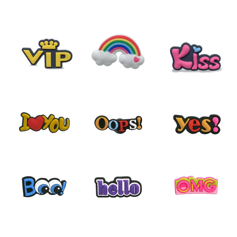 2021 New Shoe Charm Packages Factory Price Ornament Charm Santa Claus Good Look Jibbits Croc Shoes Charm