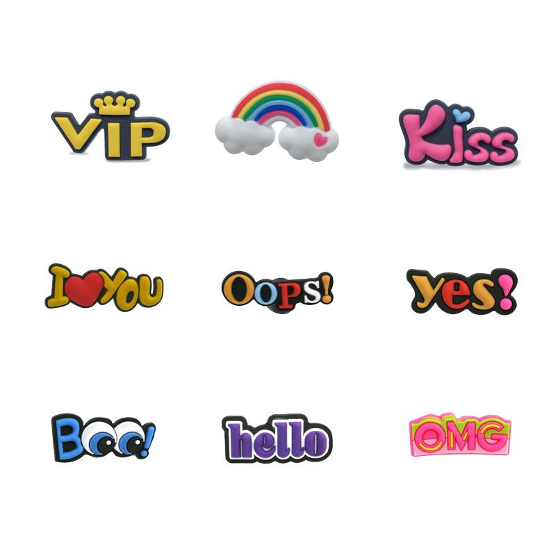 2021 New Shoe Charm Packages Factory Price Ornament Charm Santa Claus Good Look Jibbits Croc Shoes Charm