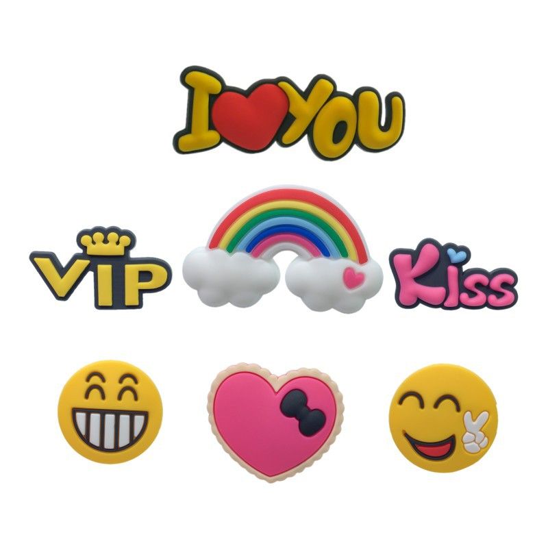 2021 New Shoe Charm Packages Factory Price Ornament Charm Santa Claus Good Look Jibbits Croc Shoes Charm