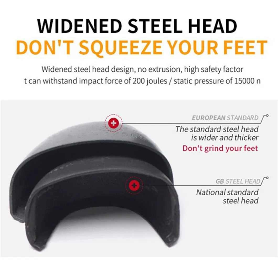 2021 Newstyle Waterproof Anti Smashing Steel Toe Men Work Rubber Safety Boots