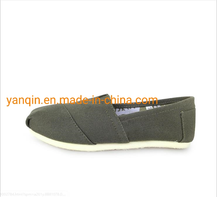 2021factory Direct European and American Canvas Shoes Men and Women Loafers Pure Color Thomas Shoes Trade Thomas Cloth Shoes Mary Shoes