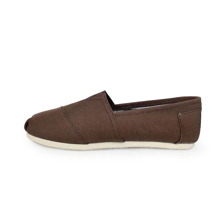 2021factory Direct European and American Canvas Shoes Men and Women Loafers Pure Color Thomas Shoes Trade Thomas Cloth Shoes Mary Shoes
