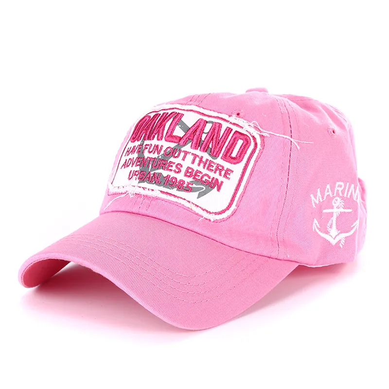 2021fahion Alphabet Oakland Embroidered Baseball Cap Europe and The United States Multicolor Popular Wholesale