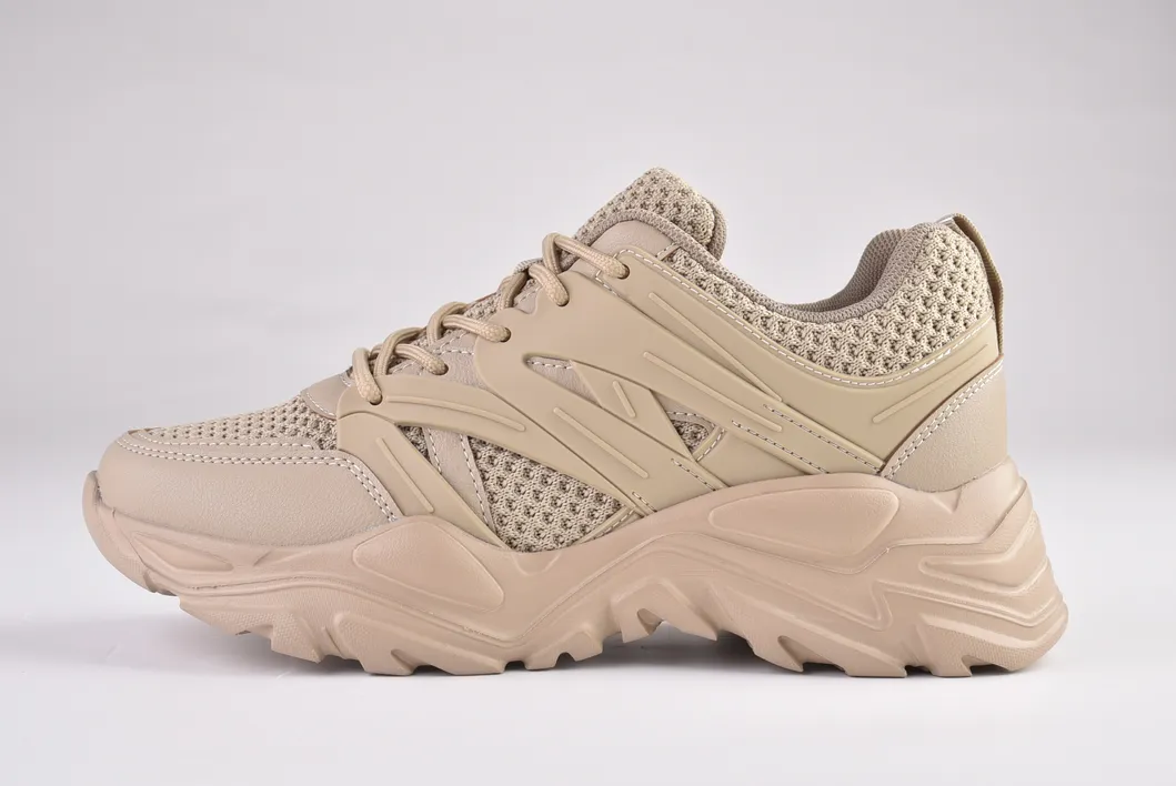 2021new Arrivals Latest Design Casual Sports Tennis Shoes Stylish Height Increasing Women′ S Fashion Sneakers
