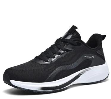 What are the key components of a sports shoe