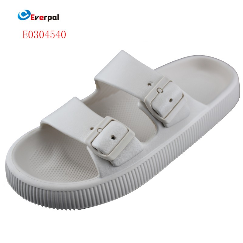 Are Women's Double Buckle EVA Sandals Better Than Leather Sandals for Summer