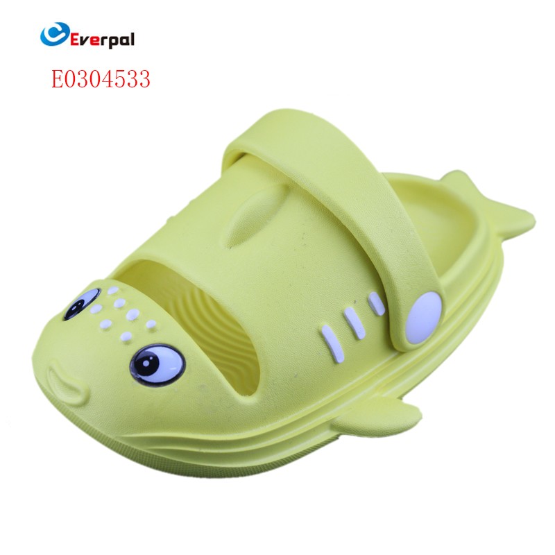 Are Fish Design Kids Close Toe Slippers Non-Slip Enough for Tile and Wood Floors