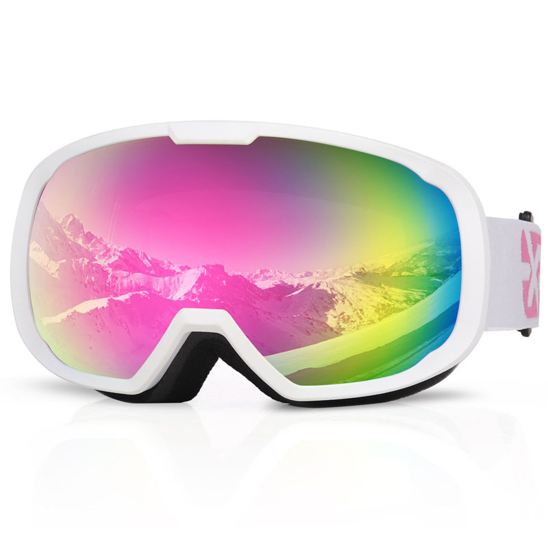 Do Full REVO Spherical Ski Goggles Offer Superior UV400 Protection on Glacial Terrain