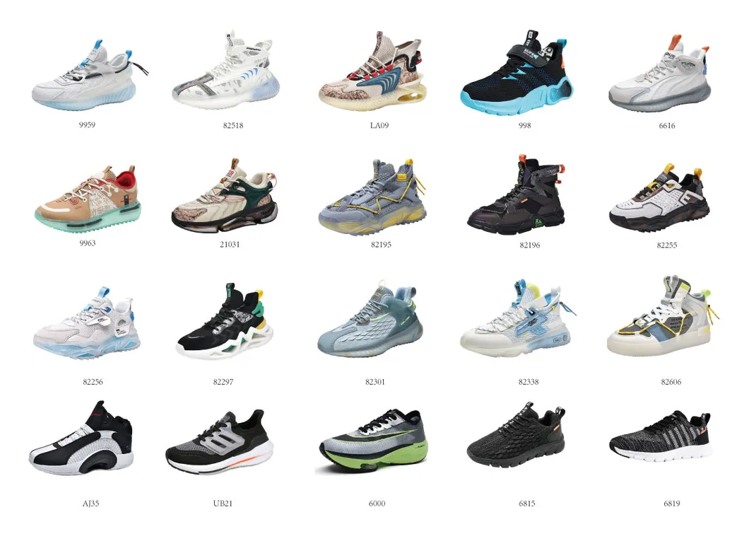 Amazon Hot Selling Custom Mesh Fabric Running Sport Shoes