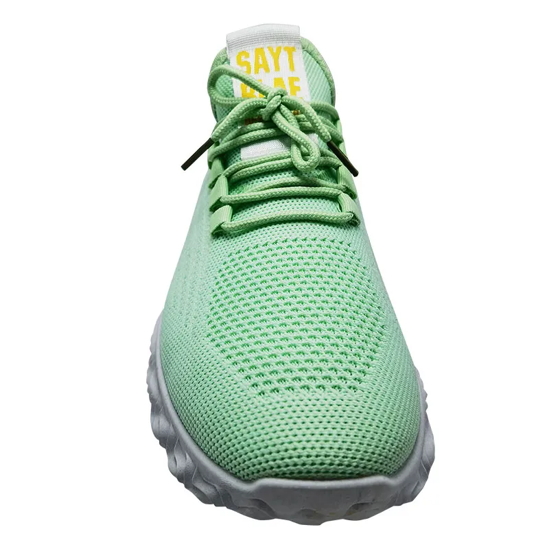 Amazon Hot Selling Custom Mesh Fabric Running Sport Shoes