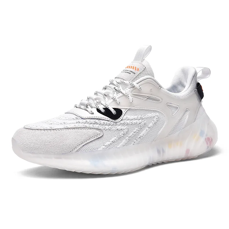 Amazon Hot Selling Custom Mesh Fabric Running Sport Shoes