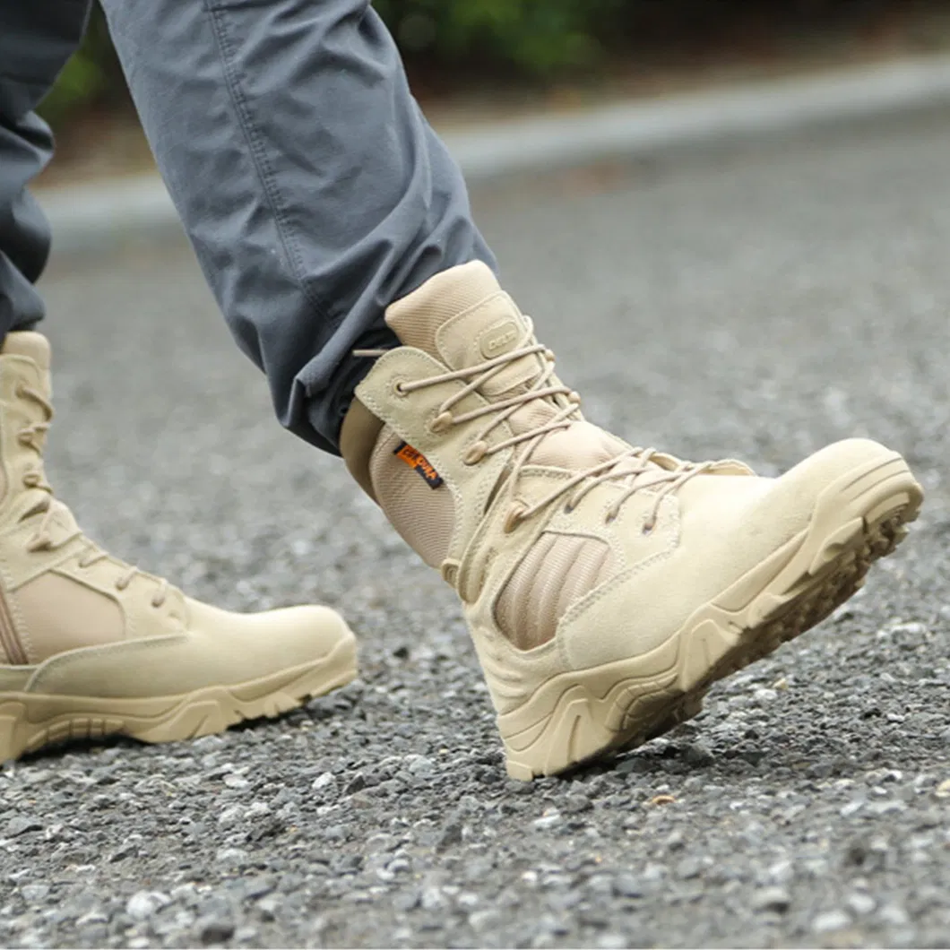 Army Style Jungle Old One Side Jip Strong Desert Sepatu Guangzhou Bats Boots