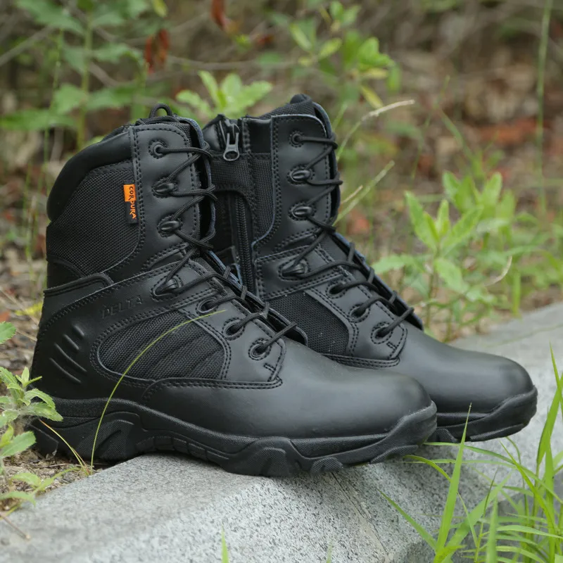 Army Style Jungle Old One Side Jip Strong Desert Sepatu Guangzhou Bats Boots