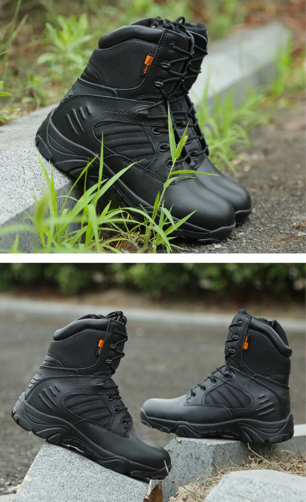 Army Style Jungle Old One Side Jip Strong Desert Sepatu Guangzhou Bats Boots