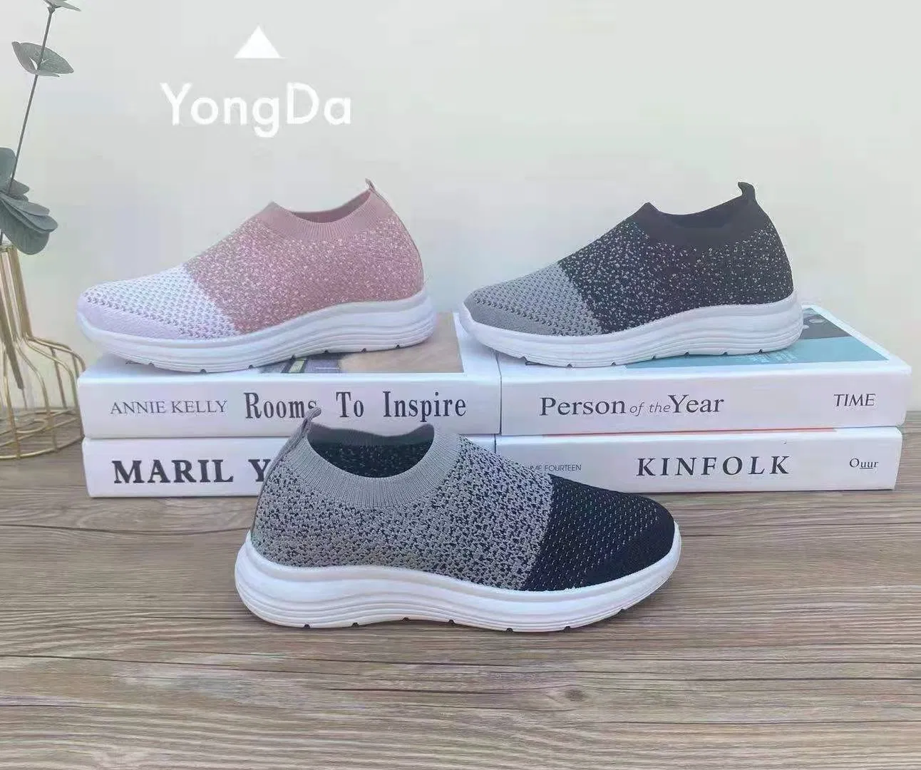 Autumn New Style Fashion Youthful Vitality Athletic Footwear Shoes Breathable Resilient Sports Leisure Shoes