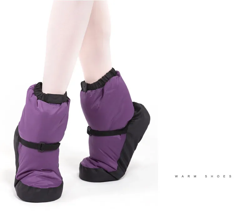 Ballet Winter Training Dance Boots, Warm Boots Booties Shoes for Competition