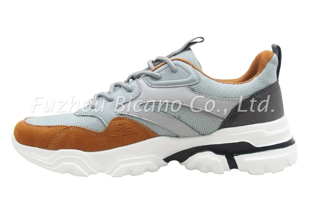 Bia20m-79 Men Casual Sport Shoes Trainer Treaded Chunky Sole