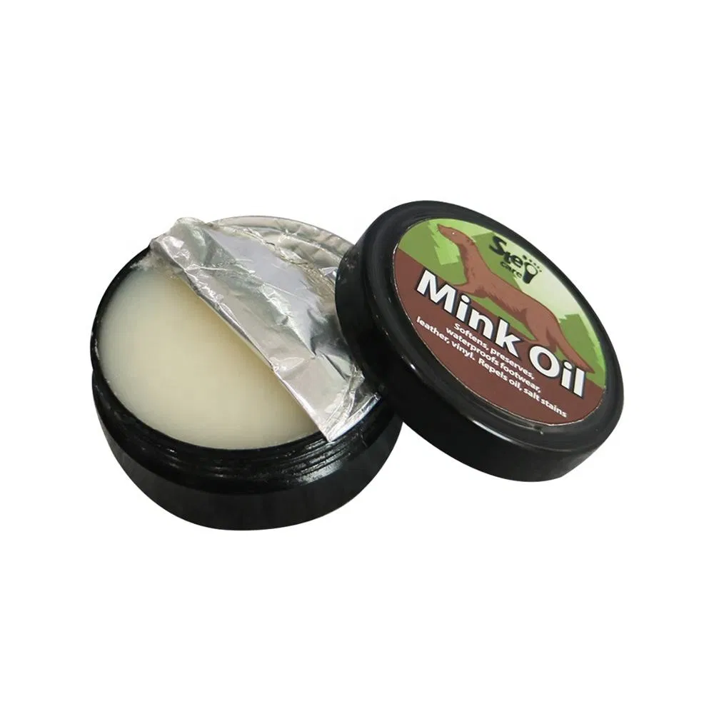 Black Neutral and Brown Leather Care Shoe Cream Polish