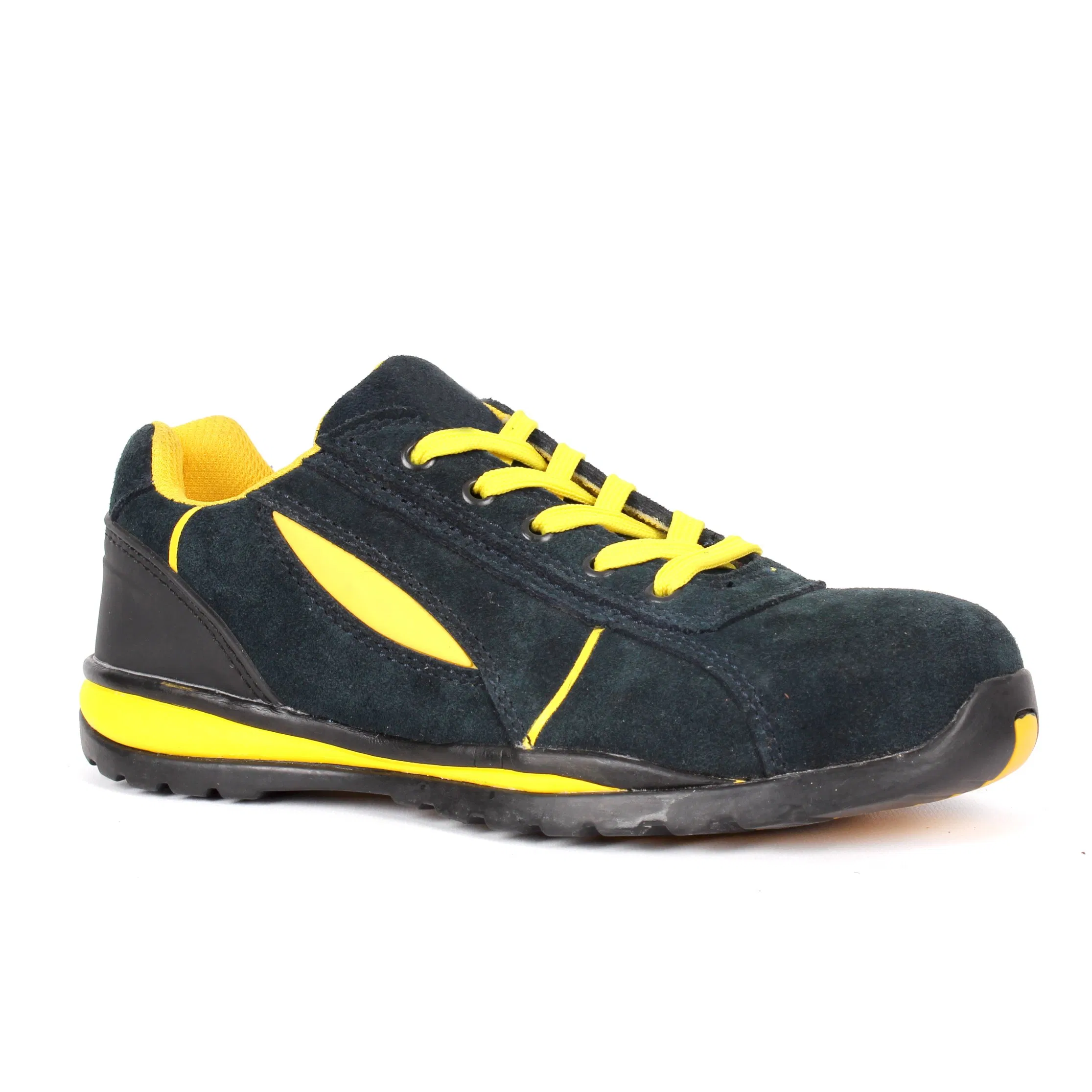 CE S1P Cemented Safety Shoes/boot Trainer Suede Leather EVA Rubber Sole Fashion Hot Sale Best Quality Standard Lightweight Comfortable Wearproof Outdoor(SN1598)