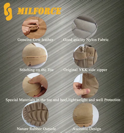 Cheap Price Desert Military Tactical Boots