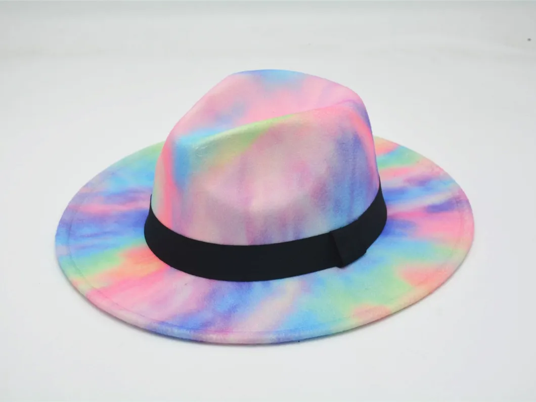 Cheap Price Unisex Dobby Plain Dyed Merino Wool Adults Cashmere Top Hat