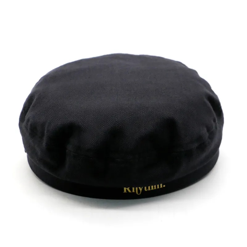 Classic Mariner Style Greek Fisherman′s Sailor Newsboy Hats with Comfort Elastic Back