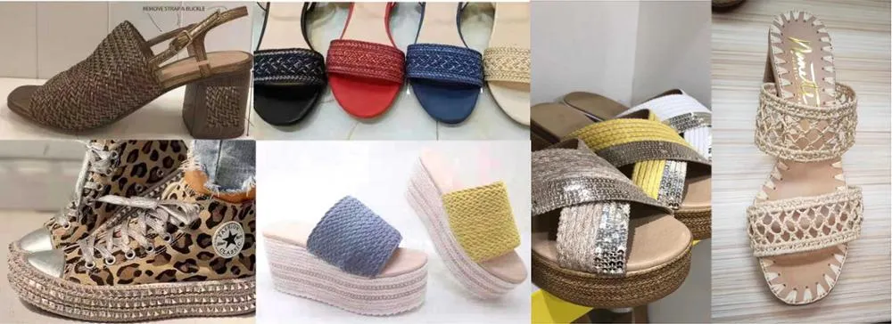 Colorful Waterproof PVC Strap 20mm 25mm 30mm PVC Welt for Shoes Upper Lady Sandals