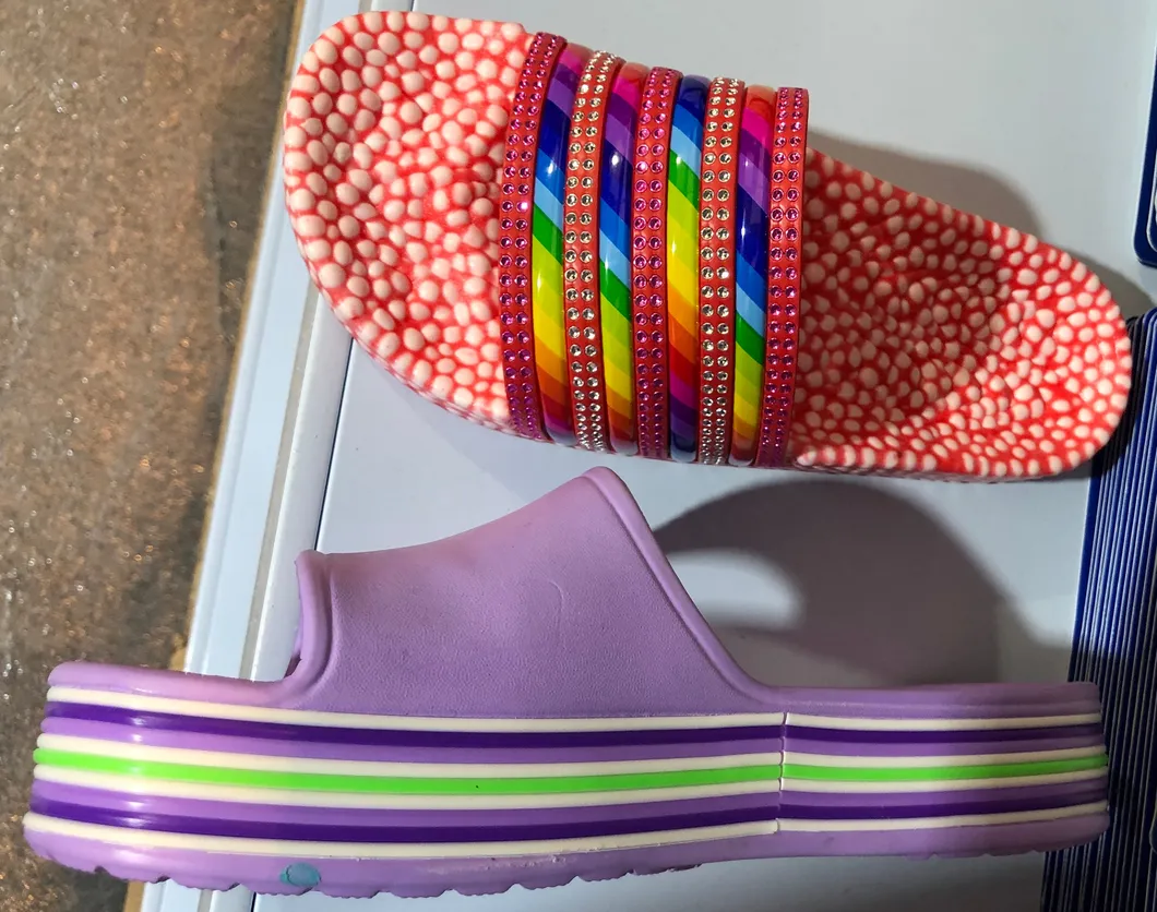 Colorful Waterproof PVC Strap 20mm 25mm 30mm PVC Welt for Shoes Upper Lady Sandals