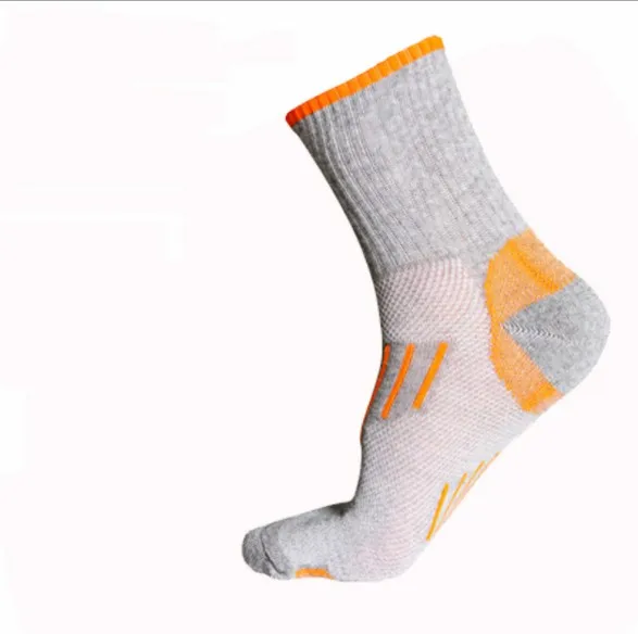Coolmax Haly Terry Hand Linking Athletic Socks with Silver Ion