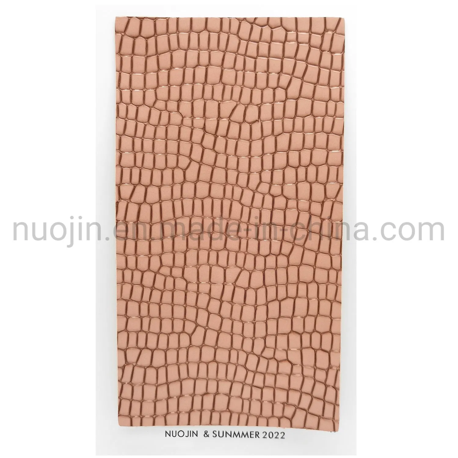 Crocodile Pattern PU Handbag Synthetic Leather for Sofa Furniture Book Cover