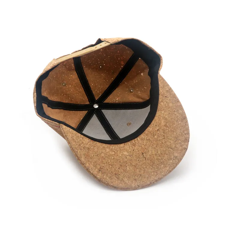 Custom Cork Hat Yugo Cork Brim Embroidered Hip Hop Hat