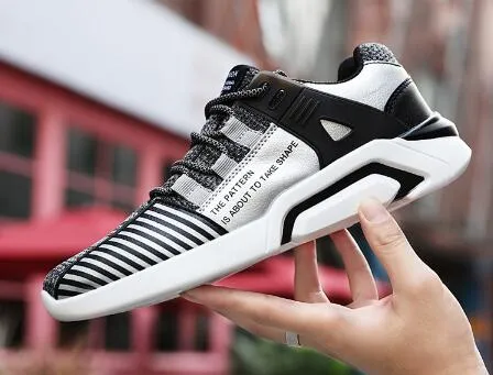 Custom Fashion Sneakers Man Flyknit Sport Shoes Running Sneakers