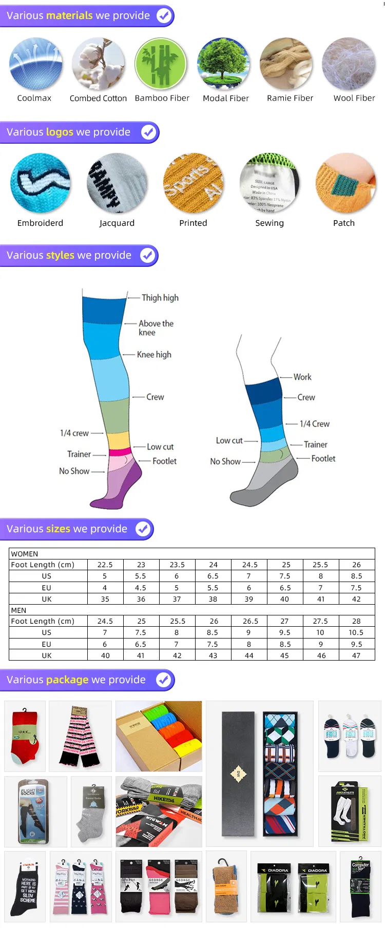 Custom Logo Anti Slip Grip Barre Yoga Pilates Socks Women with Grip