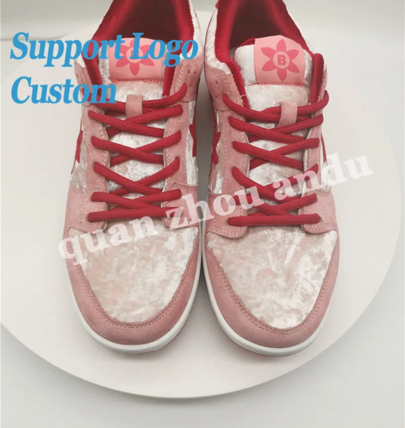 Custom Logo Casual Running Shoes Leather Basketball Sports Shoes