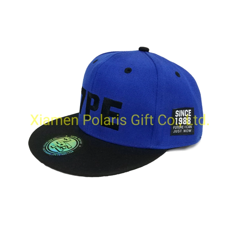 Custom Logo Sport Leisure Hip- Hop Cap Flat Plain Baseball Cap/Hat