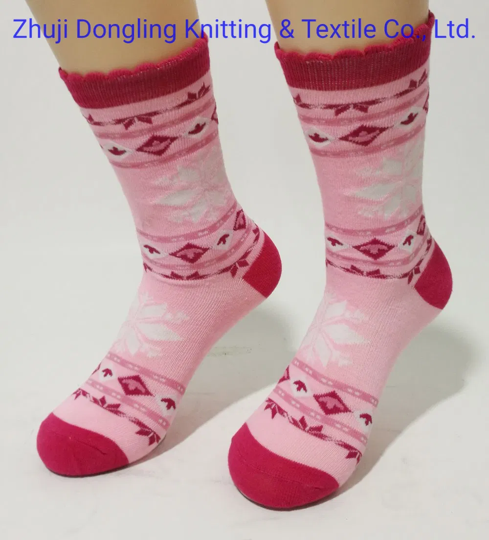 Custom Young Girl Tube Sock Polka DOT Pattern New Design High Quality Cozy Cotton Cute Womens Socks
