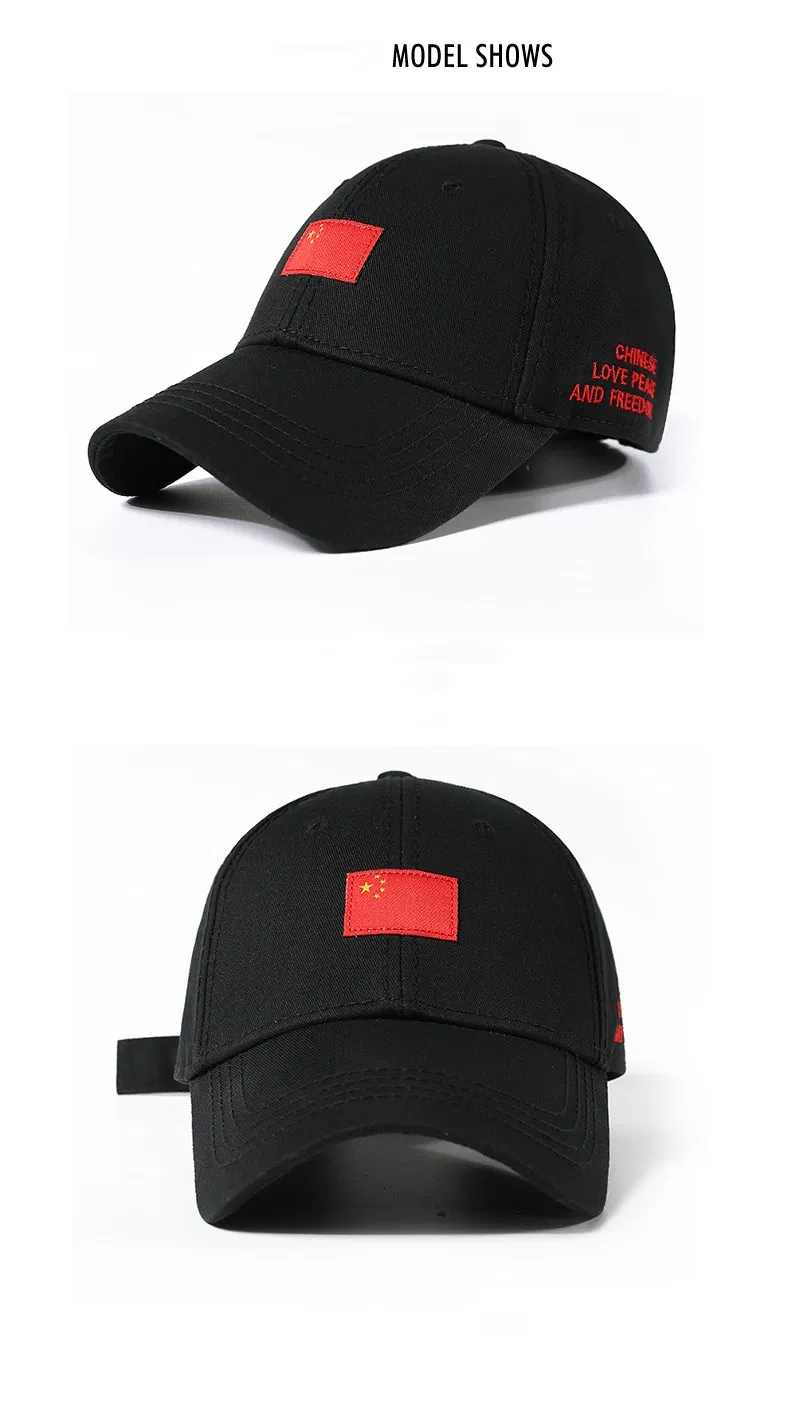 Custome Visor Caps Leisure Sport Golf Hat 6 Panel Cotton Baseball Cap Headwear