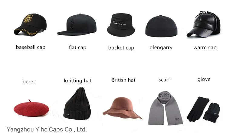 Custome Visor Caps Leisure Sport Golf Hat 6 Panel Cotton Baseball Cap Headwear