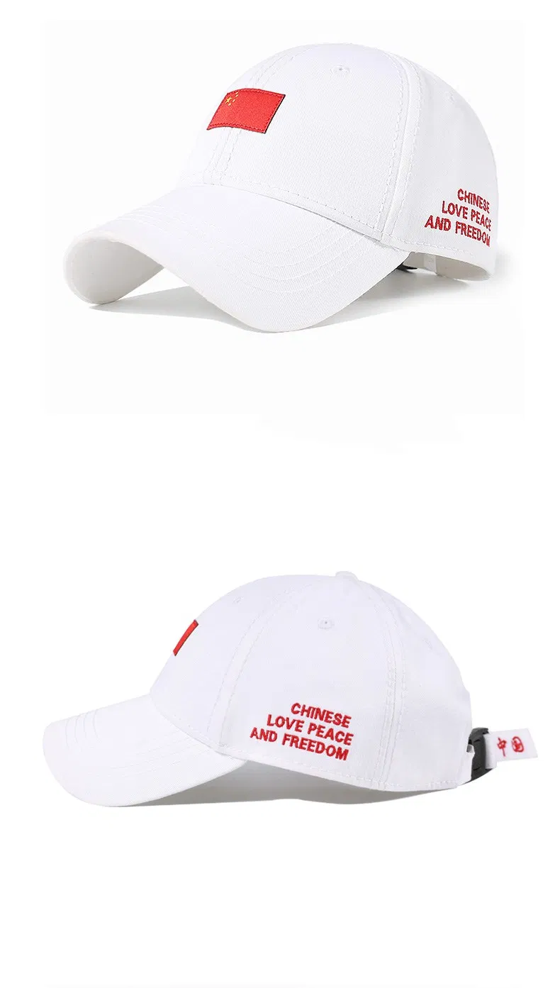 Custome Visor Caps Leisure Sport Golf Hat 6 Panel Cotton Baseball Cap Headwear