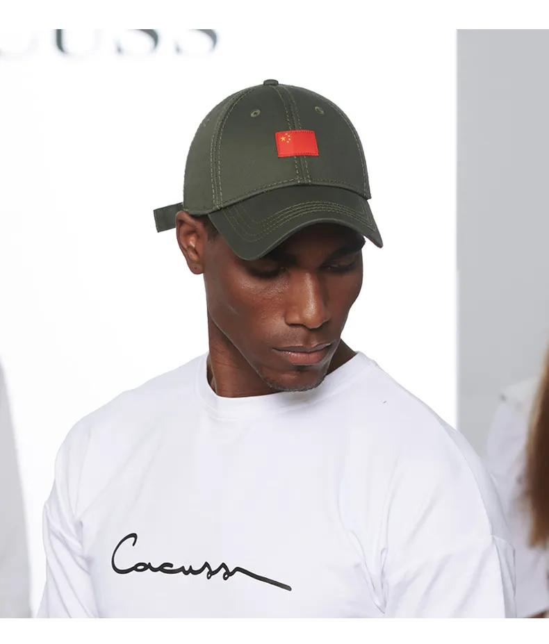 Custome Visor Caps Leisure Sport Golf Hat 6 Panel Cotton Baseball Cap Headwear