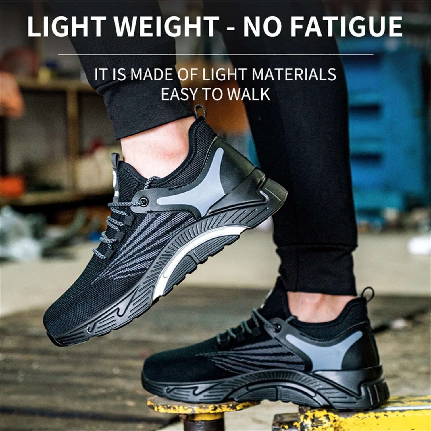 Dropshipping Basic Elecric Stock Rubber Delta Protective Safety Shoes